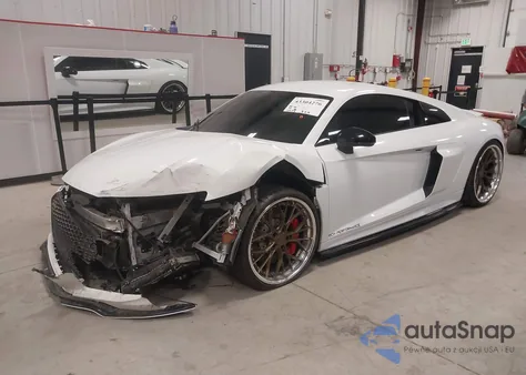 2018 Audi R8 5.2 V10 from USA, damaged, VIN WUABAAFX1J7901910